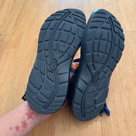 Chaco Z/Cloud 2 Multicolored Woven Strap Outdoor Sandals Size 6 - Picture 5 of 10